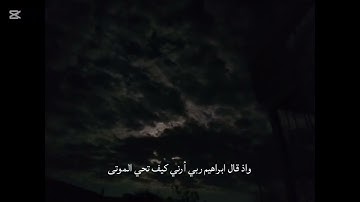واذ قال ابراهيم ربي أرني كيف تحي الموتى#تلاوة 🩵خشعة🎧😴#القارئ #محمد ديبيروف 