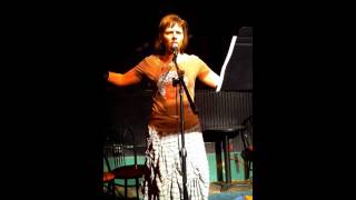 Jane Ormerod - lying sideways   eyes closed   rain