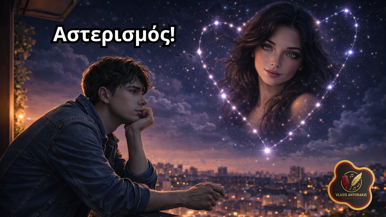 Αστερισμός!  Vlasis Antonakis (Official Music Video)