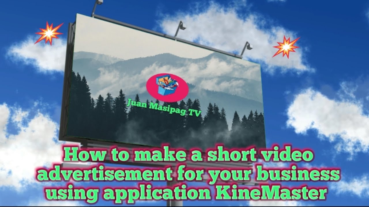 How to make a short video advertisement for your business using ...