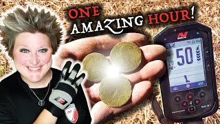 A STELLAR Day of OLD Coins! MULTIPLE 1600s Coins FOUND Metal Detecting | Minelab Manticore Stef Digs