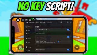 Break a Lucky Block SCRIPT (NO KEY) - AUTO FARM, FREEZE SAMMY, KILL AURA & MORE screenshot 3