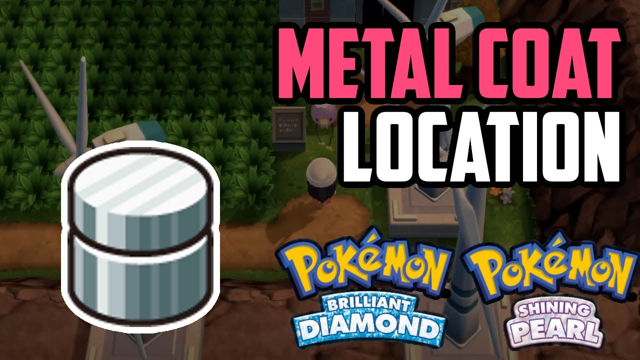 Pokémon BDSP: Where to Find Metal Coat (& What It's For)