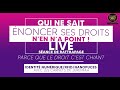 LIVE REPLAY - IDENTITÉ NUMÉRIQUE/RFID/NANOPUCES avec Les carnets de Jérémiah