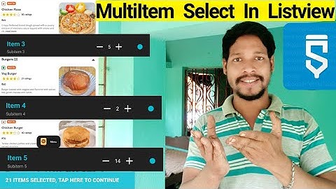 multi choice items in Listview project sketchware pro #AndroidAppdeveloper #sketchware #Aauraparti