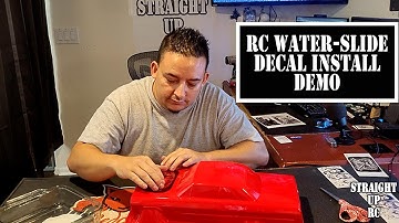 RC Waterslide Decal Install Demo