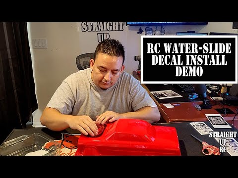 RC Waterslide Decal Install Demo
