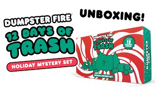 Dumpster Fire 12 Days of Trash - Full Unboxing screenshot 5
