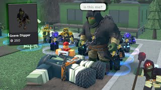 Trying Out The New TDS Grave Digger Bundles.. | Roblox