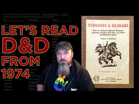 Let&rsquo;s Read the Original D&D From 1974!