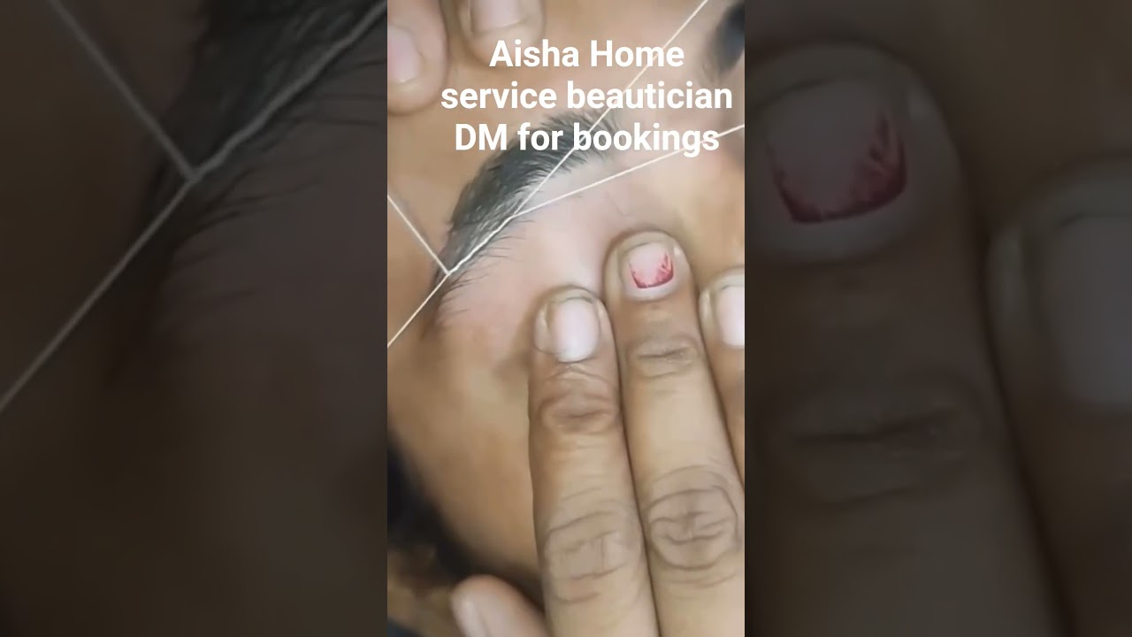 Aisha Home service beautician 🎨 now available in Lucknow home services 💓 makeup artist 🎨