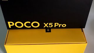 Unboxing do POCO X5 PRO