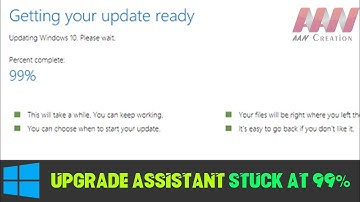 How to Fix Windows 10 Upgrade Assistant Stuck At 99%