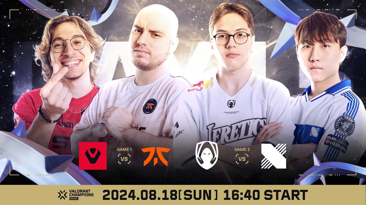 VALORANT Champions Seoul — Playoffs Stage Day 15 — SEN vs. FNC YouTube