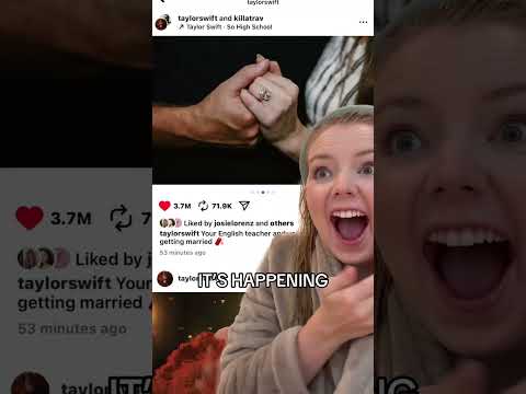 TAYLOR SEIFT IS ENGAGED Taylorswift