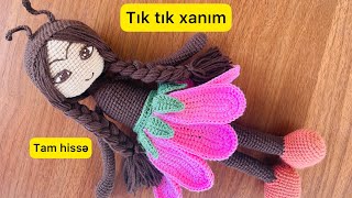 Tik tik xanim toxumaq tam [Tr],amigurumi doll,toxunma kukla,elisi,örgü#elisi#handmade#amigurumi