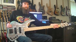 Funk Rock Bass Grooves with Seamoon FX Octatron, Grind \& Funk Machine