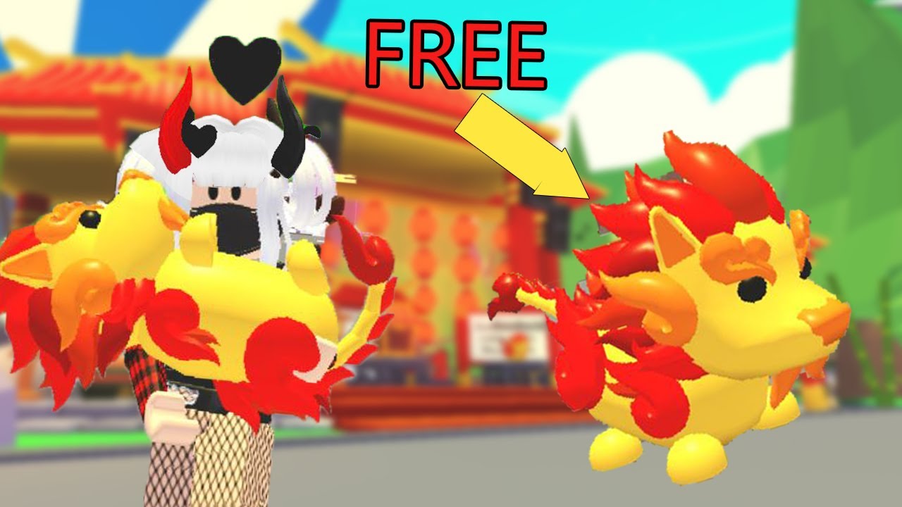 How to get FREE Guardian Lion | Adopt Me GIVEAWAY - YouTube