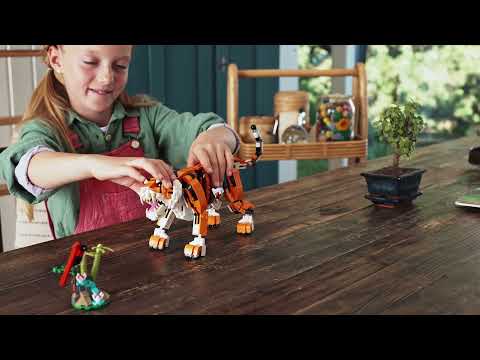 LEGO 31129 Creator 3 in 1 Majestic Tiger - Smyths Toys