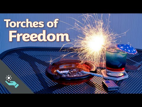 Light Up A Torch Of Freedom | Cigarettes