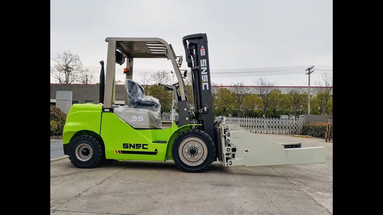 montacarga 3.5toneladas carretilla elevadora forklift block clamp attachment