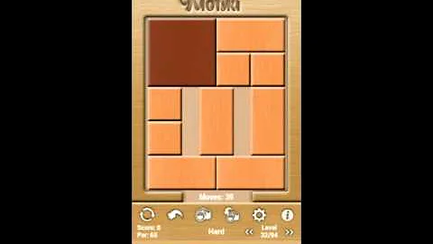 Klotski Hard Level 32/94 par solution