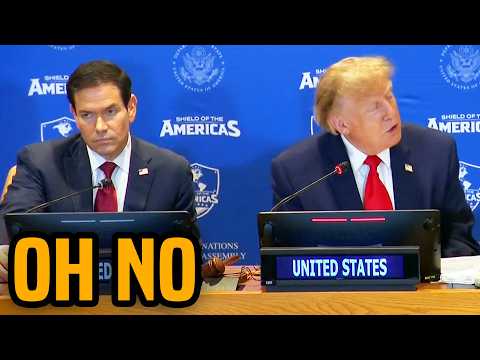 Trump BRAIN FAILS, he CAN’T FIND Marco