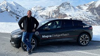 MAGNA EtelligentReach - Test Drive the electric SUV in the Alps | eMobility BEV Review English