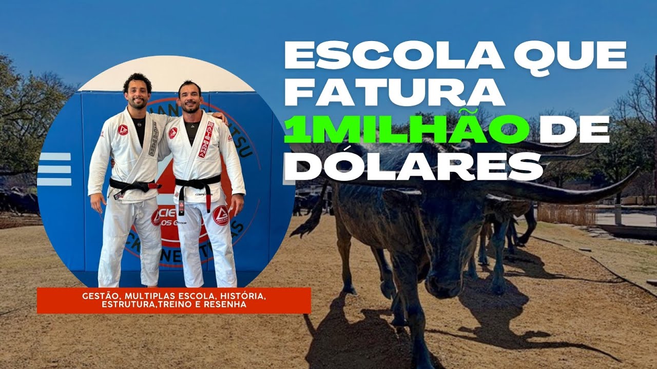 Uma única escola fatura 1 MILHÃO por ano – Prof Inácio | BJJ Sem Fronteiras EP.4