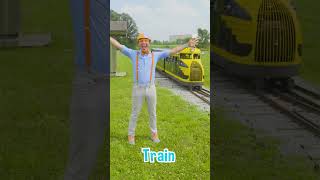 Choo Choo Challenge: Be a Train! 🚆 #blippi #blippishorts