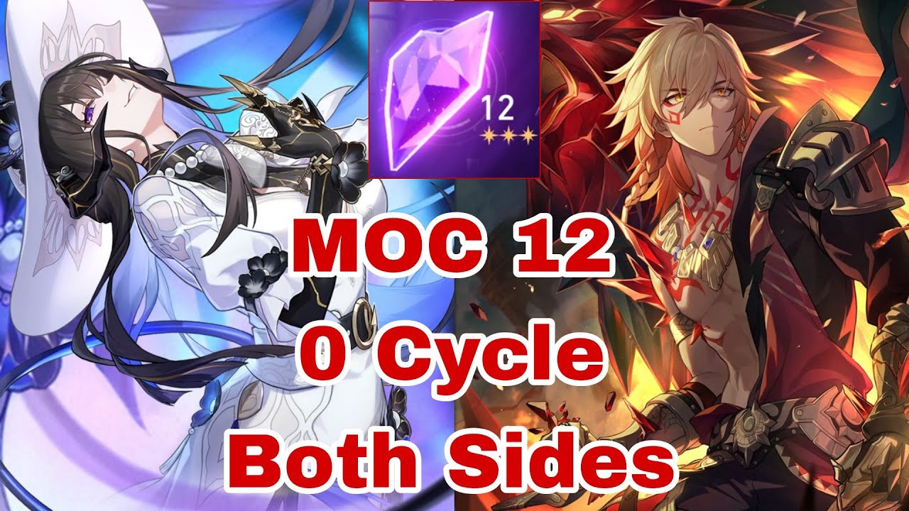 [ Honkai Star Rail ] The Dahlia & Mydei Memory of Chaos 12 | MOC 12 | 0 Cycle Both Sides