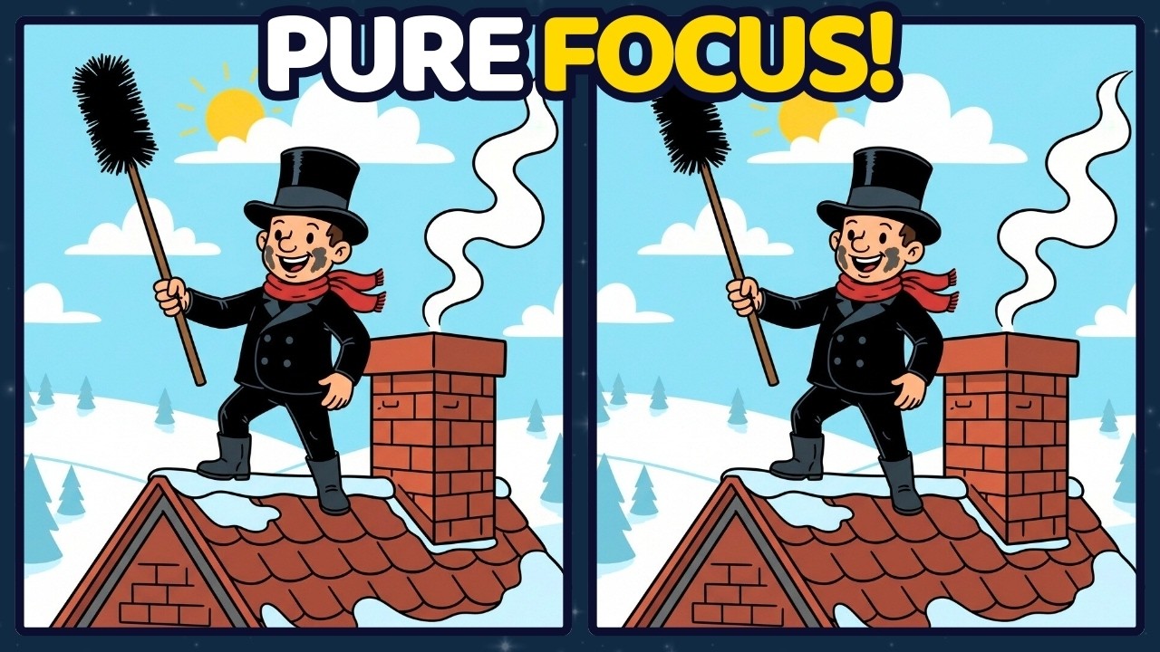 Сможешь найти все отличия? (Сложно) | Пазл #94