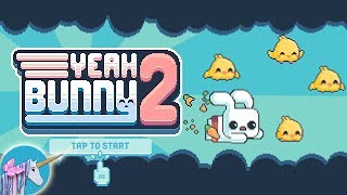 Yeah Bunny 2 pixel retro arcade platformer gameplay screenshot 1