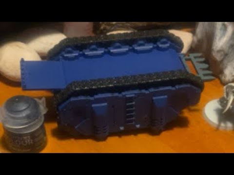 Painting a razorback | WarHammer 40,000 - YouTube
