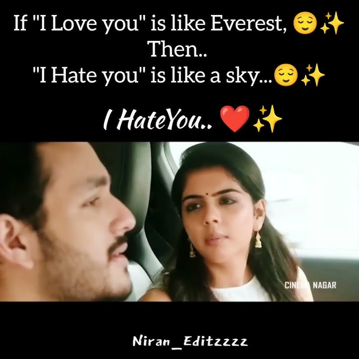 I Hate You ❤✨