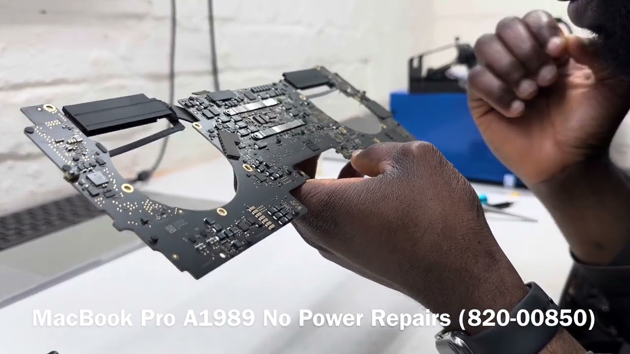 MacBook Pro A1989 (820-00850) No Power - YouTube MacBook Pro A1989 (820-00850) No Power - YouTube
