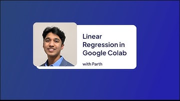 Linear Regression in Google Colab