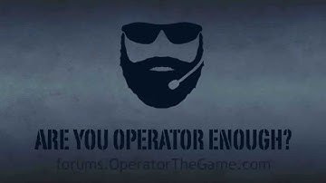 Operator The Game - First Teaser Video - Pre-Alpha