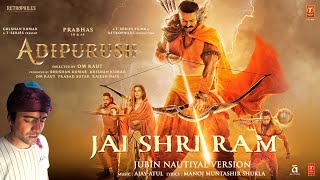 Video thumbnail of "Jai Shri Ram - Jubin Nautiyal | Adipurush| Prabhas|Ajay-Atul,Manoj Muntashir |Om Raut |Bhushan Kumar"