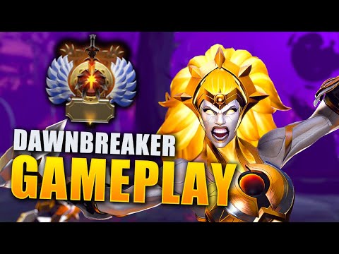 Dawnbreaker IMMORTAL Gameplay Dota 2 7.29