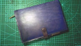 leather cover for a daily planner