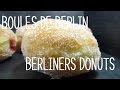 Recette des boules de berlinberliners doughnuts
