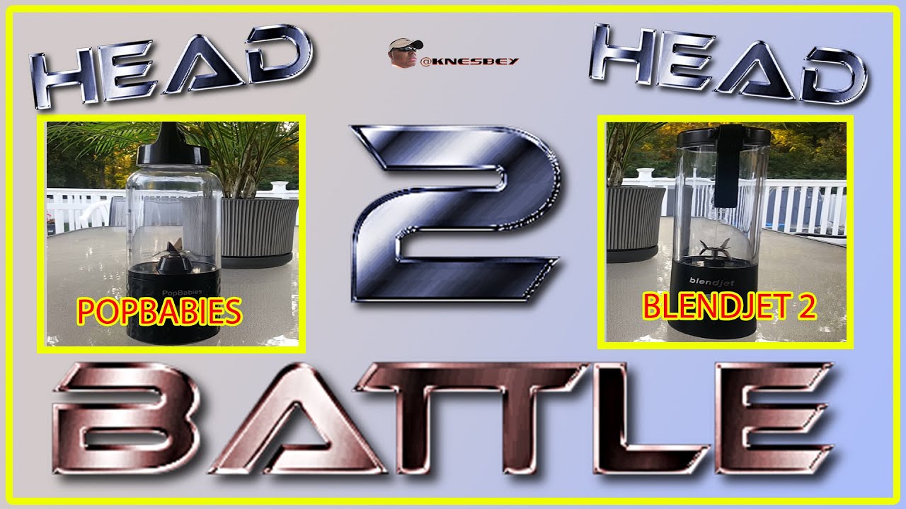 POPBABIES V BLENDJET PORTABLE BLENDERS HEAD 2 HEAD BATTLE YouTube