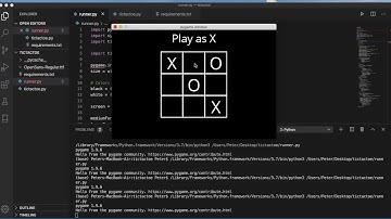 CS50AI 2020   Project 0b Tic Tac Toe