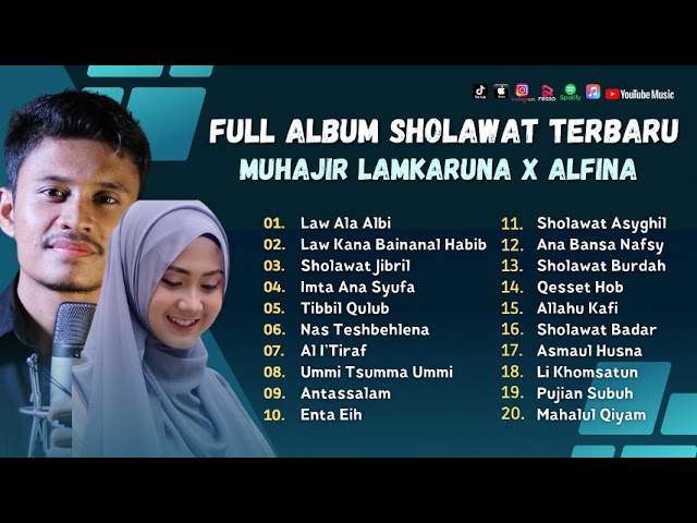 Sholawat Terbaru || Full Album Muhajir X Alfina Nindiyani || Law Ala Albi - Law Kana Bainanal Habib class=