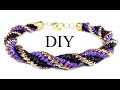 DIY: Kumihimo spiral friendship bracelet / Браслет "Кумихимо" спиральный из 12 нитей