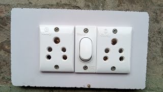 2 Socket 1 Switch Connection