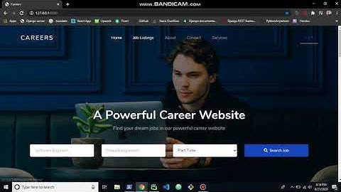 Job Portal Application using Django