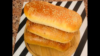 طريقة خبز السندوتشات القطنية بمكونات متوفرة في كل بيت/خبزة خفيفة وقطنية