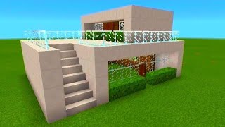 °| Cómo hacer una casa moderna en @minecraft |°